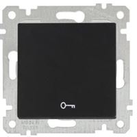 RİTA MEK TUŞ KAPI OTOMATİĞİ ANAHTARI(KLİPSLİ) SİYA 1